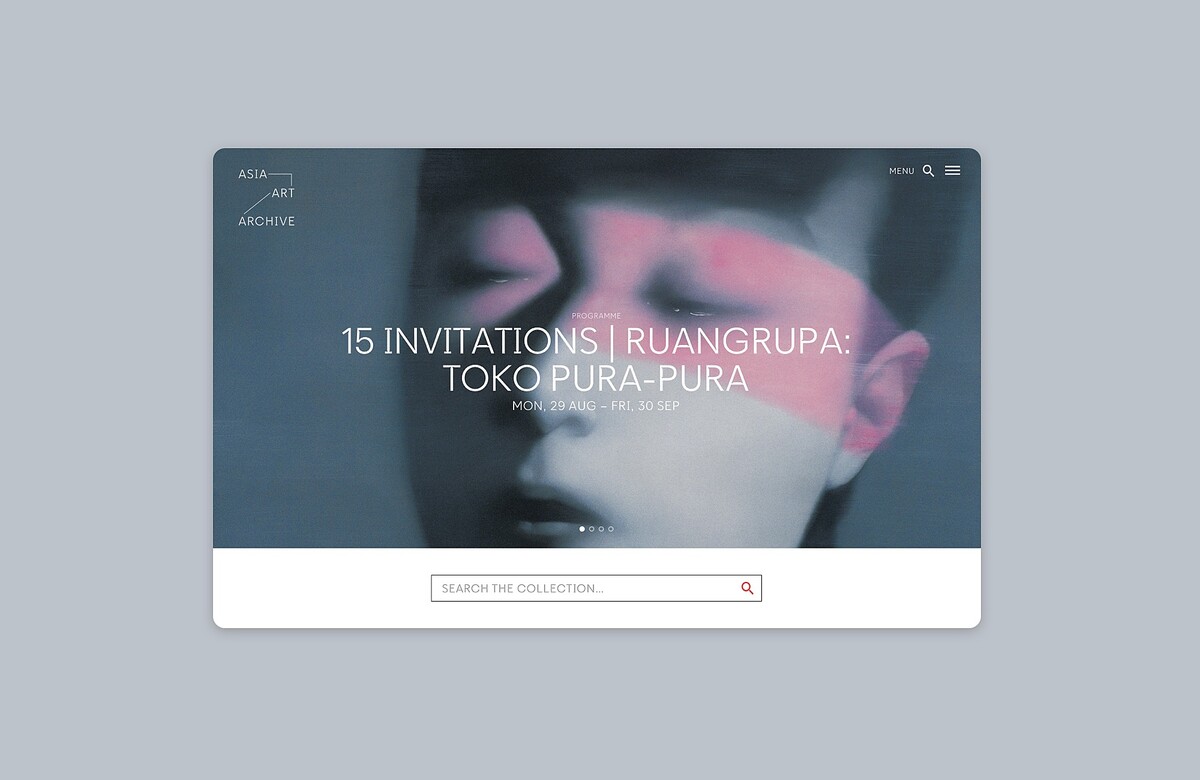 Image of Asia Art Archives Website